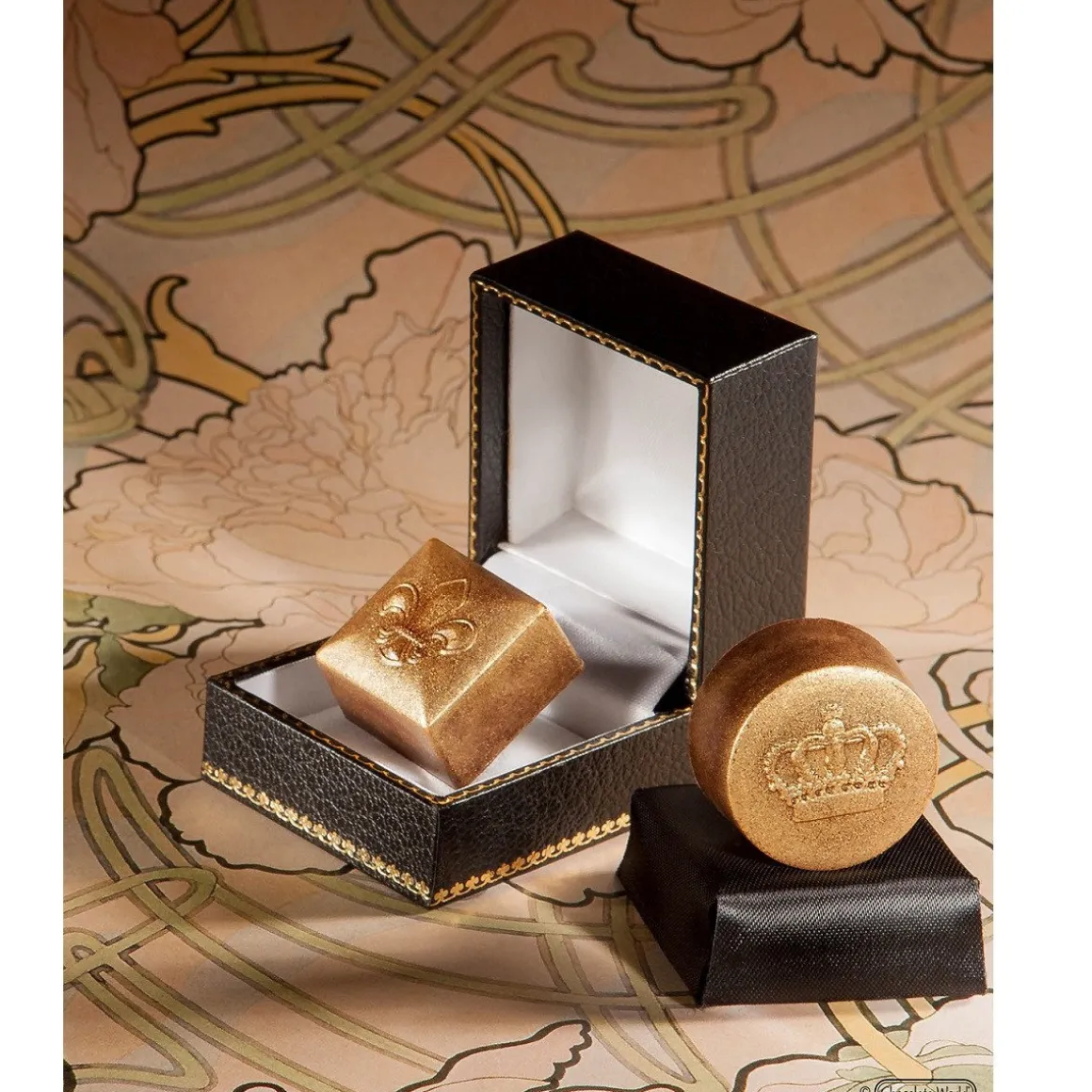 Bonbonvorm Chocolate World Praline Kroon (21x) Ø30,5x16mm