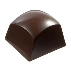 Bonbonvorm Chocolate World Ronde Kubus (21x) 27x19mm**