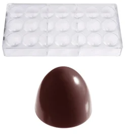 Bonbonvorm Chocolate World Truffel (21x) 35x30mm