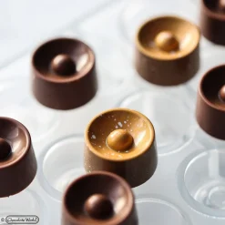 Bonbonvorm Chocolate World The Circle Nick Kunst (21x) 30mm