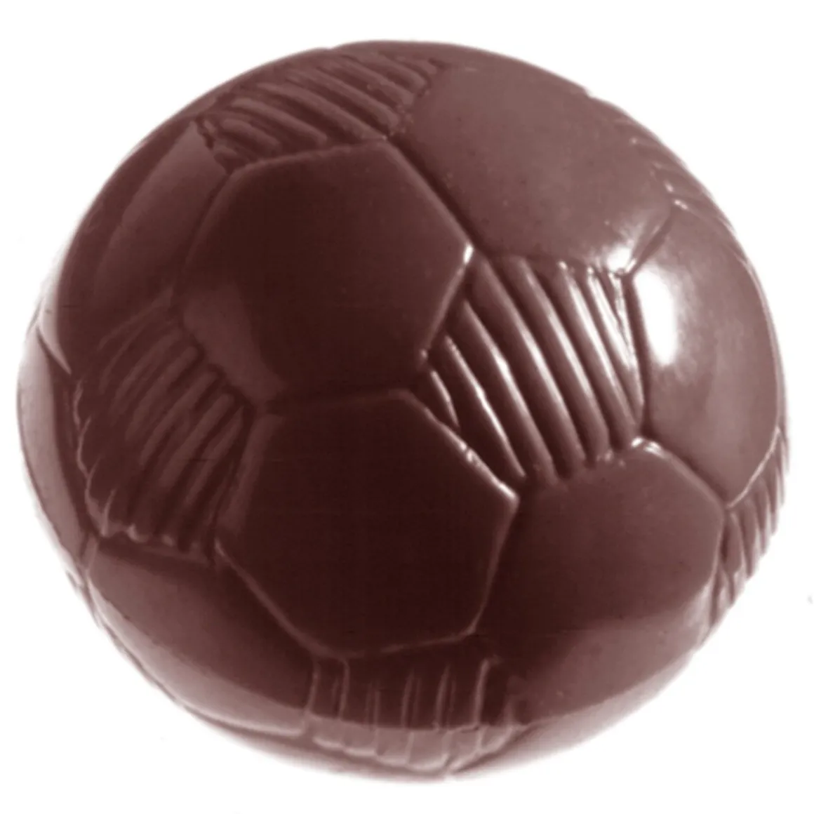 Bonbonvorm Chocolate World Voetbal (32x) Ø26mm