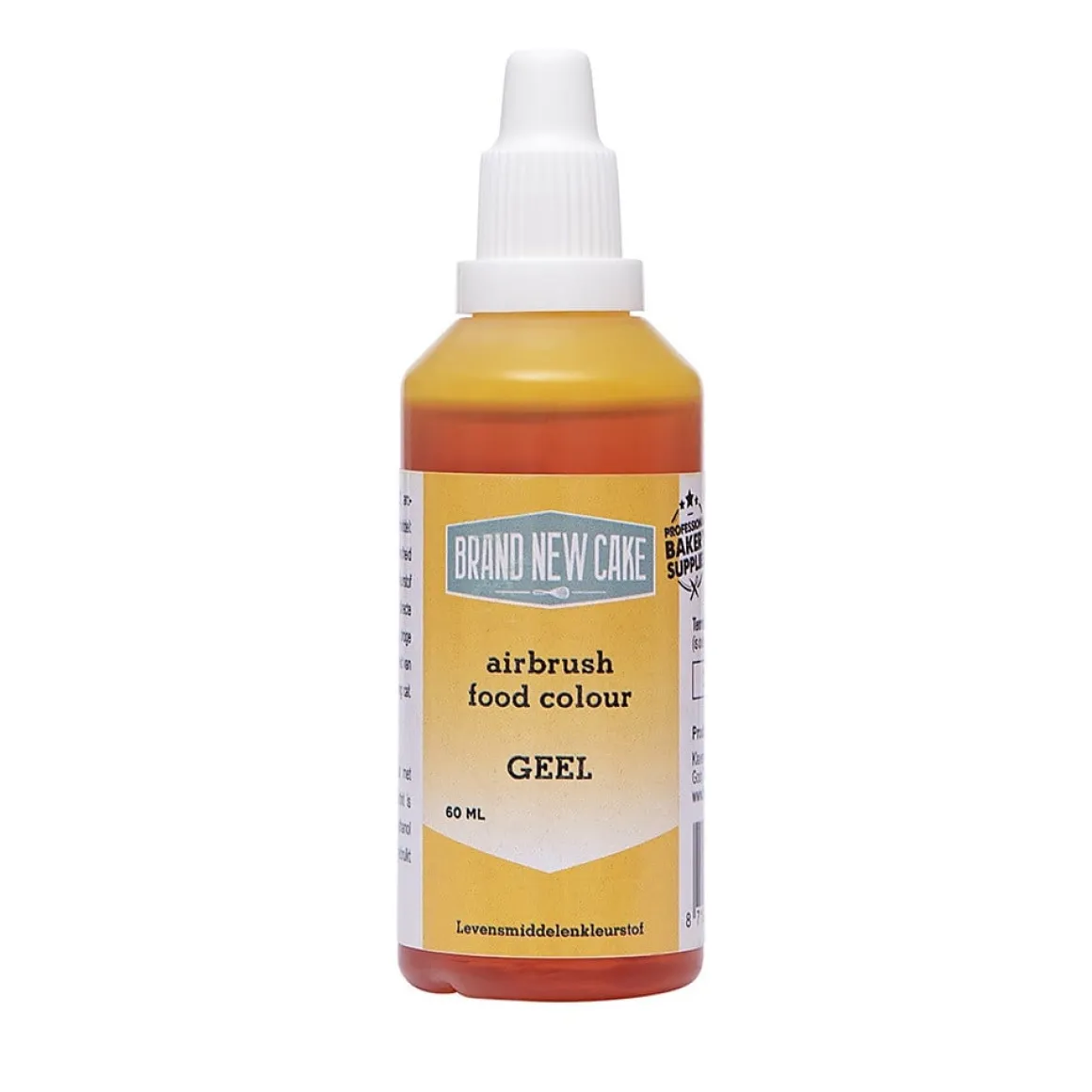 BrandNewCake Airbrush Kleurstof Geel 60ml