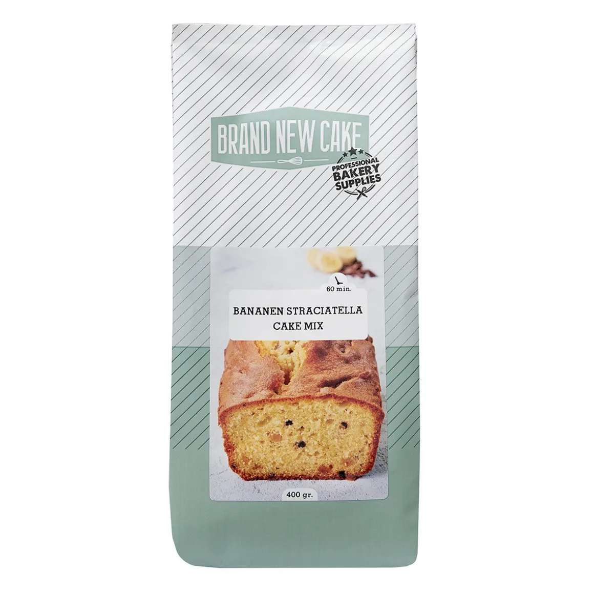 BrandNewCake Bananen-Straciatella cake-mix 400g
