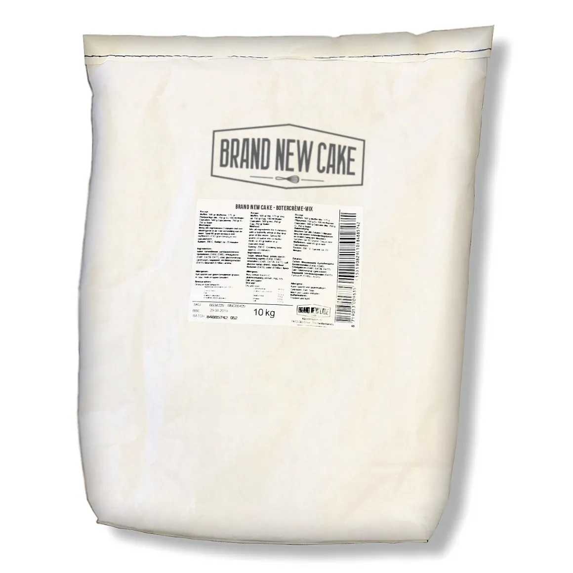 BrandNewCake Botercrème mix 10kg