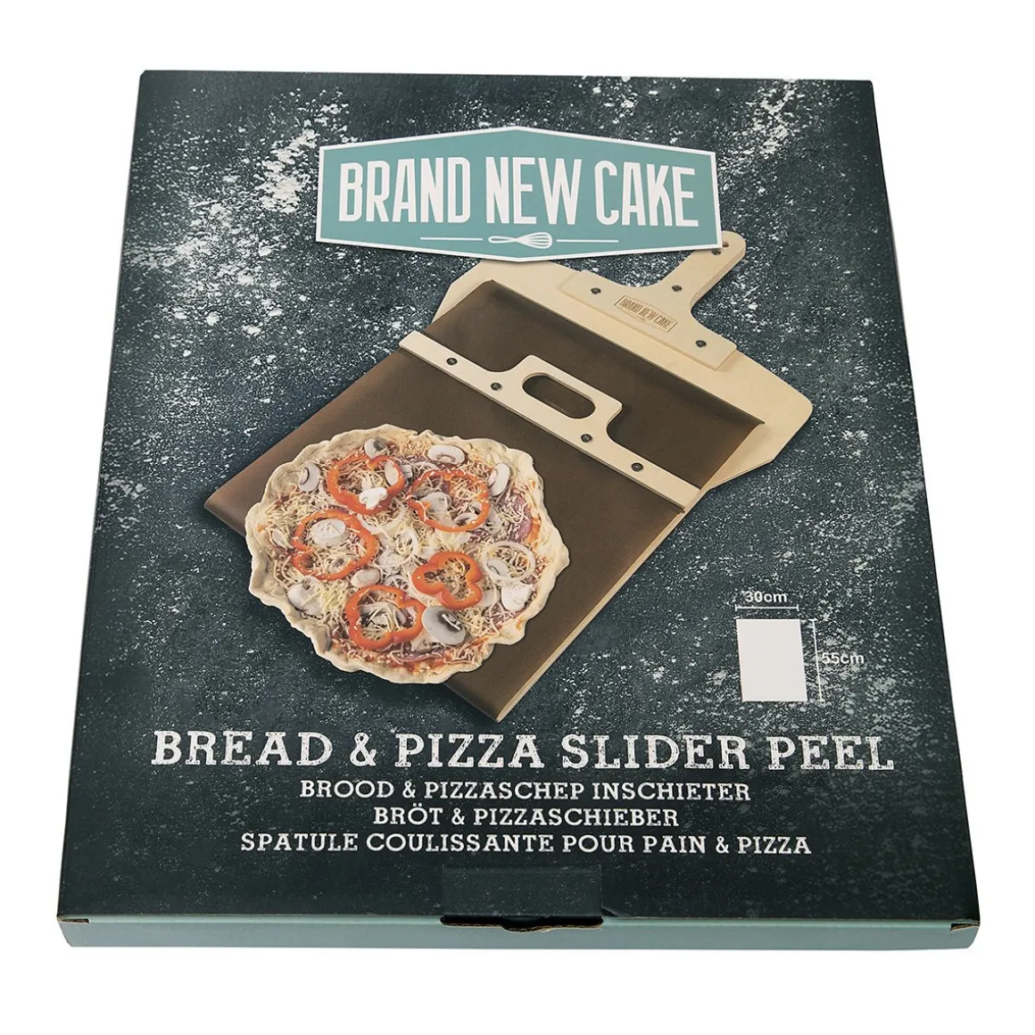 BrandNewCake Brood / Pizzaschep inschieter 55x30cm