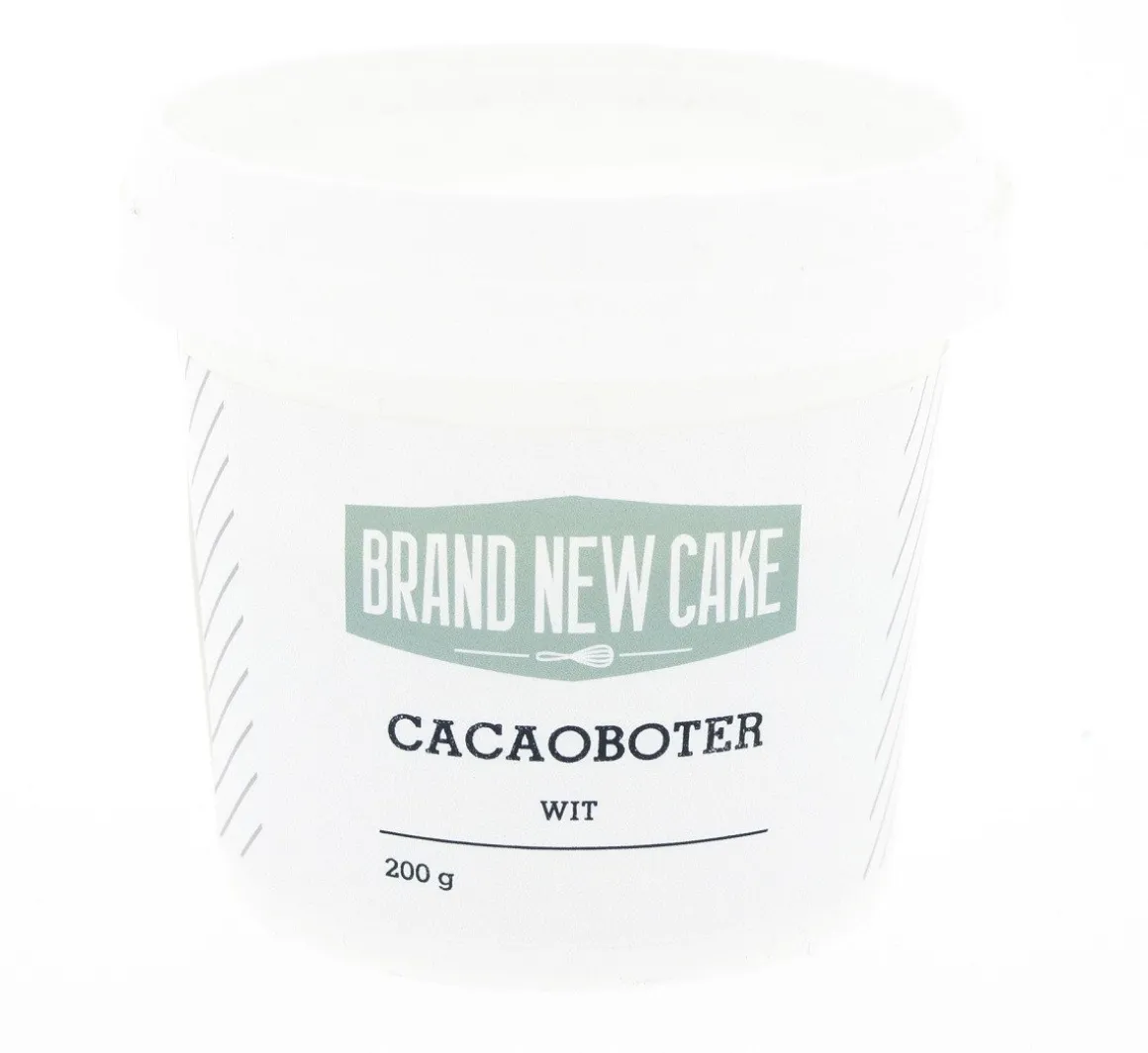 BrandNewCake Cacaoboter gekleurd Wit 200g