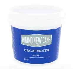 BrandNewCake Cacaoboter gekleurd Blauw 200g