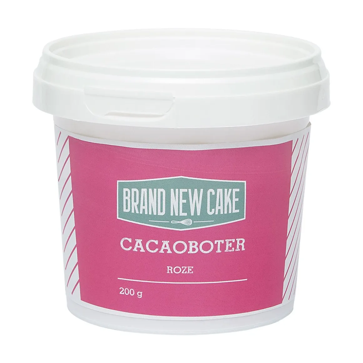 BrandNewCake Cacaoboter gekleurd Roze 200g