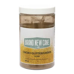 BrandNewCake Cacao Glitterpoeder Goud 150g