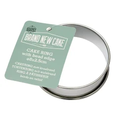 BrandNewCake Cakering met Kraalrand Ø8x2,5cm