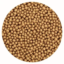 BrandNewCake Chocolade Crispy Parels Goud 600g