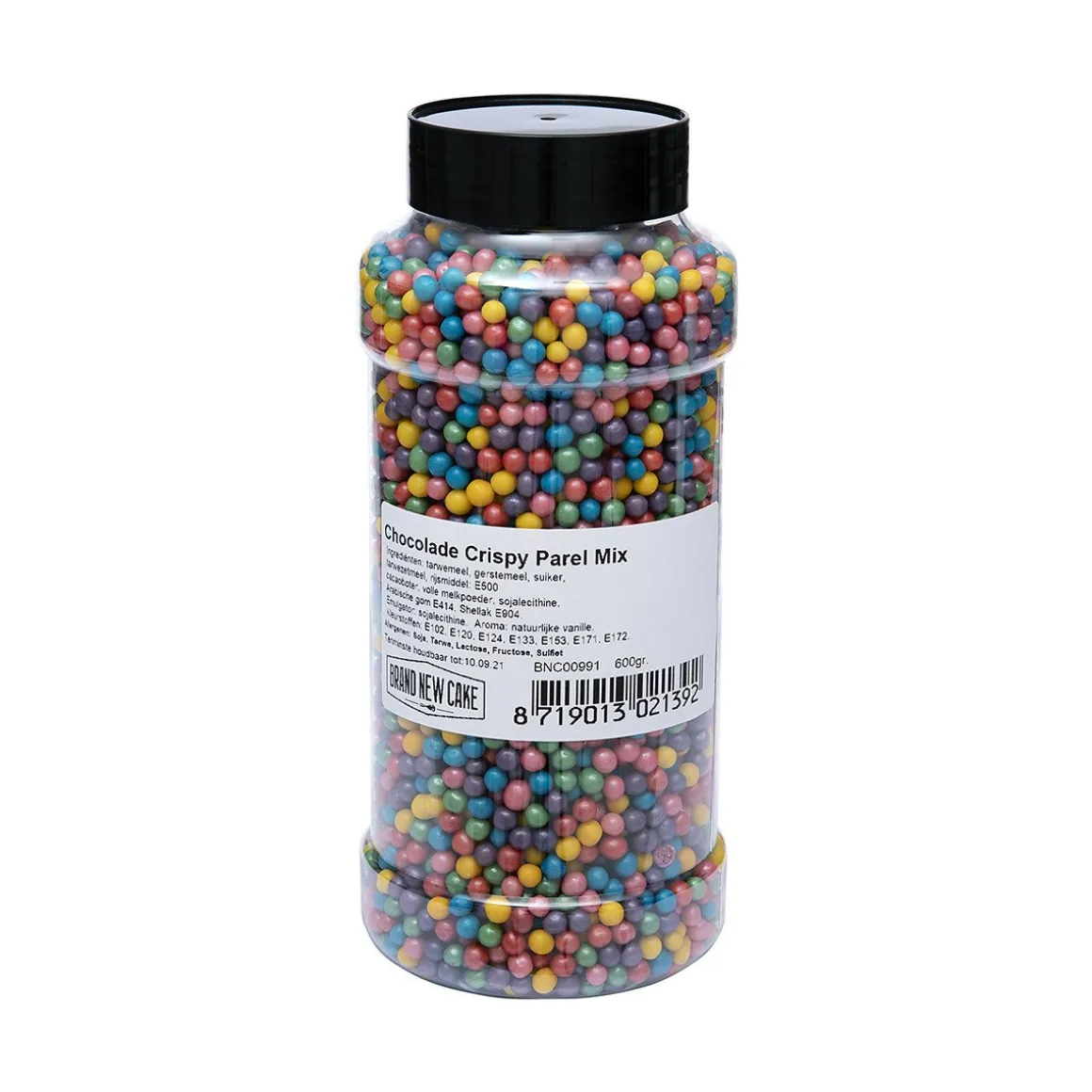 BrandNewCake Chocolade Crispy Parels Mix 600g