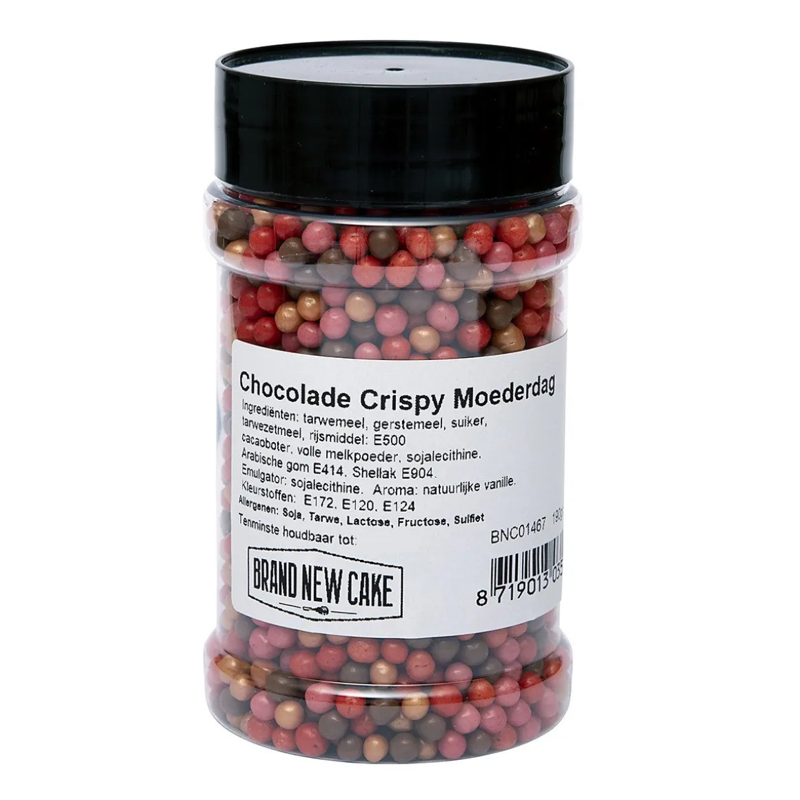 BrandNewCake Chocolade Crispy Parels Moederdag 190g