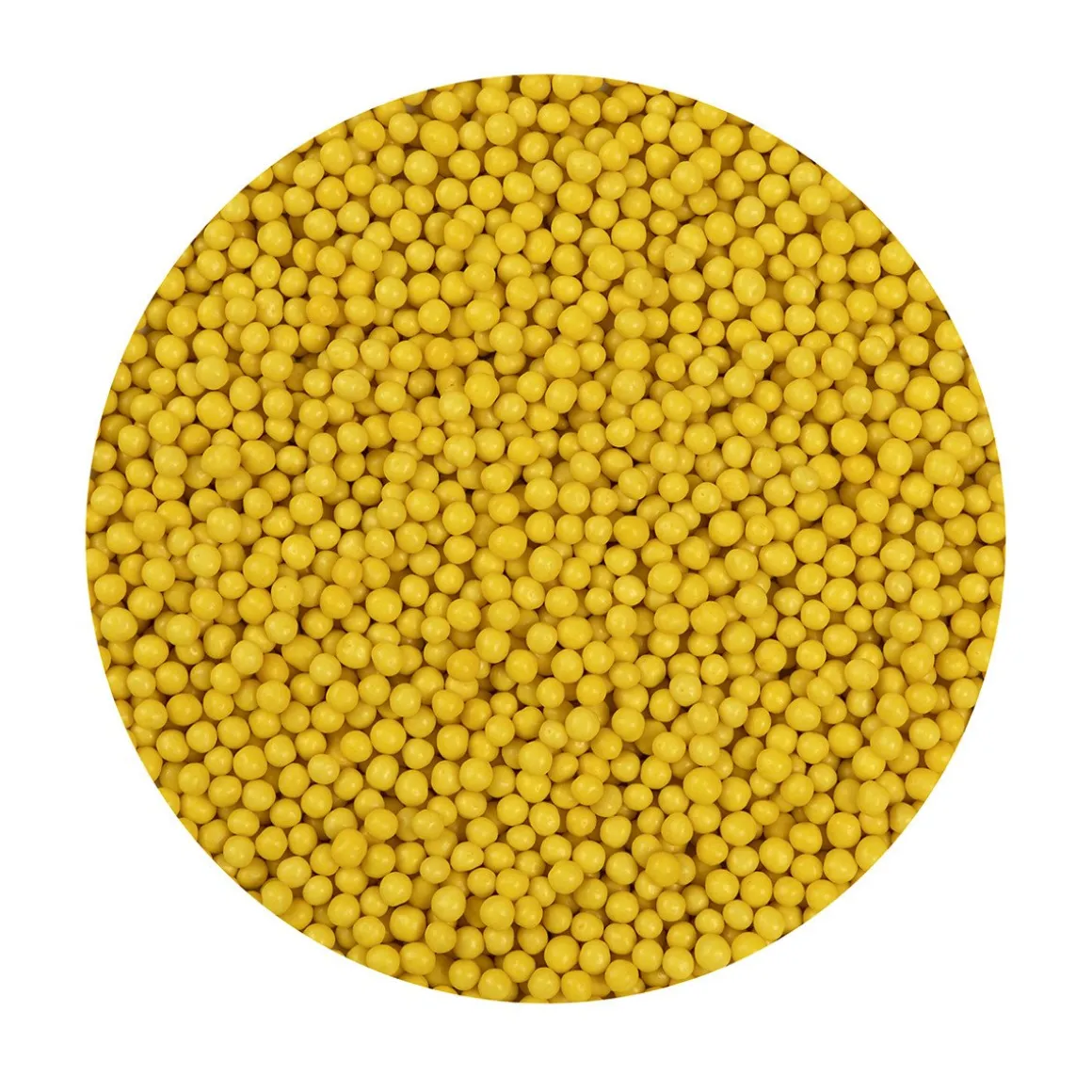 BrandNewCake Chocolade Crispy Parels Geel 600g