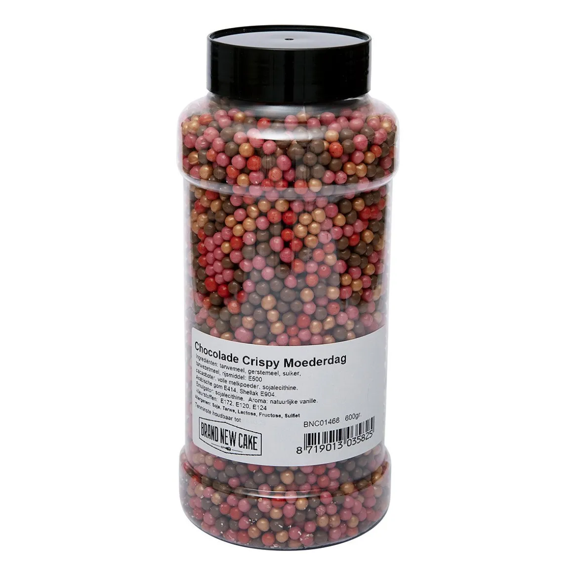 BrandNewCake Chocolade Crispy Parels Moederdag 600g