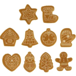 BrandNewCake Chocoladedecoratie Kerst Assortiment 140st