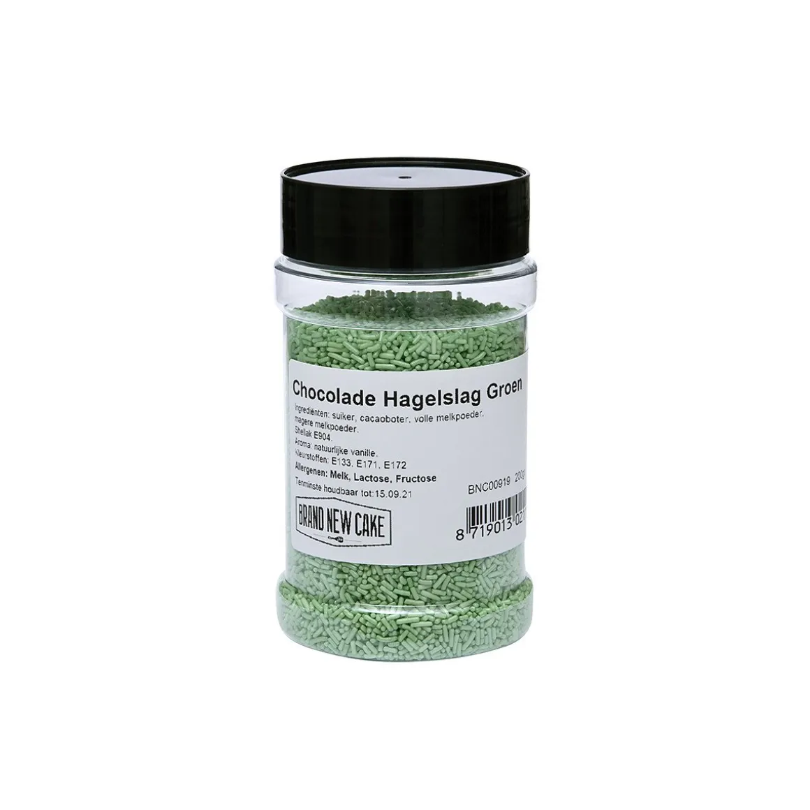 BrandNewCake Chocolade Hagelslag Groen 200g