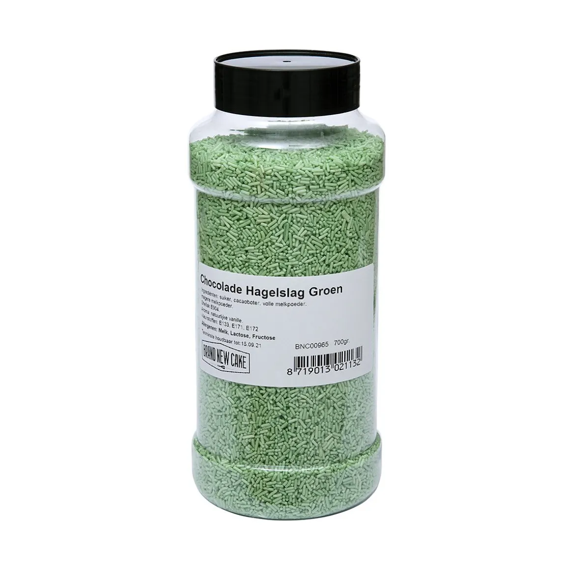 BrandNewCake Chocolade Hagelslag Groen 700g
