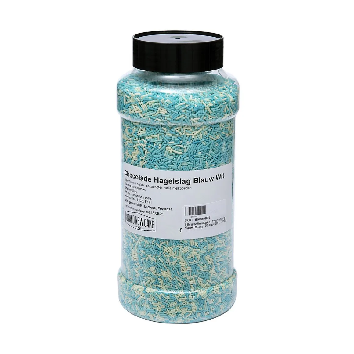 BrandNewCake Chocolade Hagelslag Blauw/Wit 700g