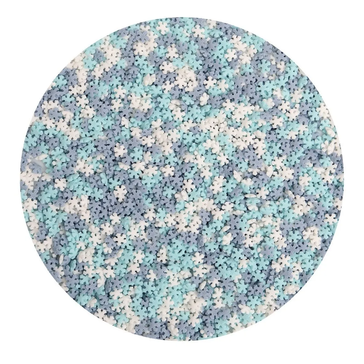 BrandNewCake Confetti Mini Sneeuwvlokken 3 Kleuren 500gr.