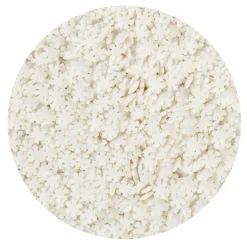 BrandNewCake Confetti Sneeuwvlokken Wit 500gr.