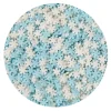 BrandNewCake Confetti Sneeuwvlokken Blauw/Wit 500gr.
