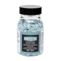 BrandNewCake Confetti Sneeuwvlokken Blauw 55gr.**