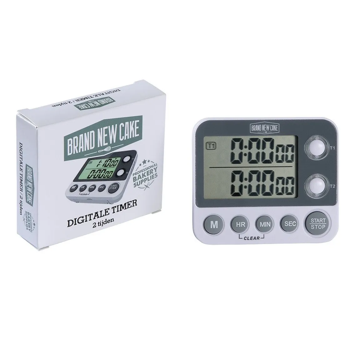 BrandNewCake Digitale Timer 2-tijden