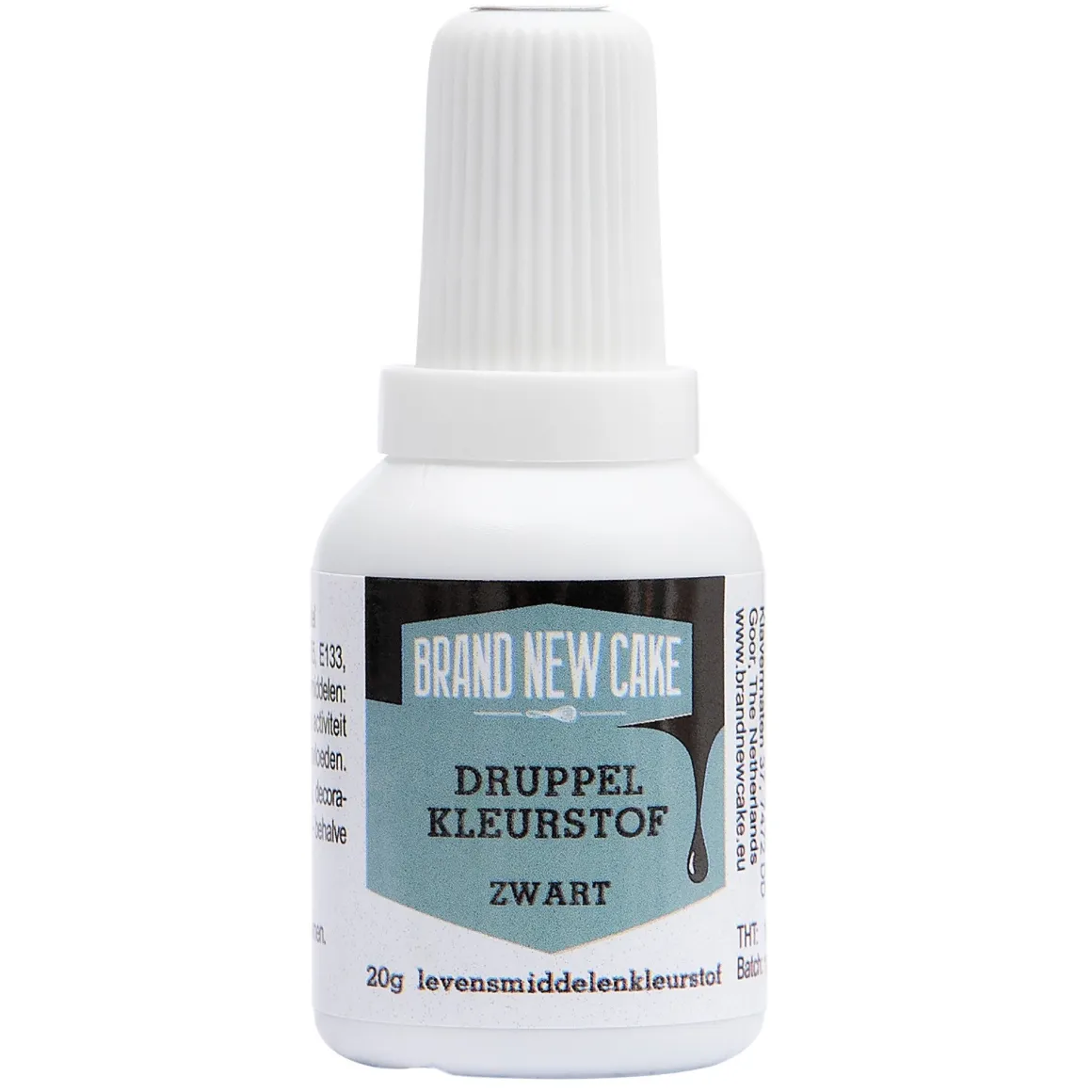 BrandNewCake Druppel Kleurstof Zwart 20gr