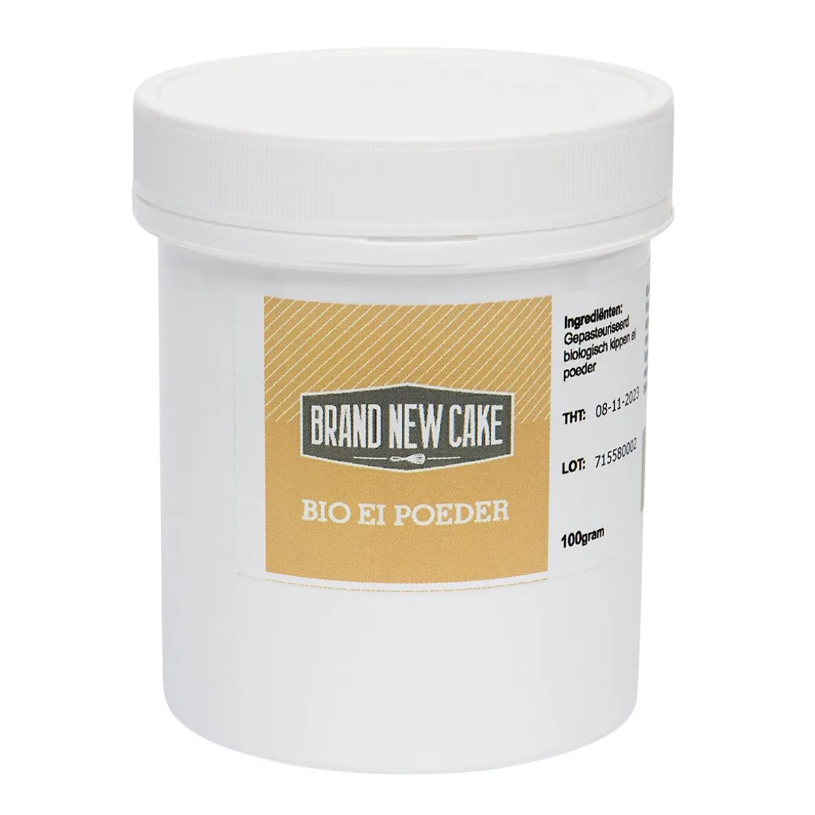 BrandNewCake Ei poeder Biologisch 100g