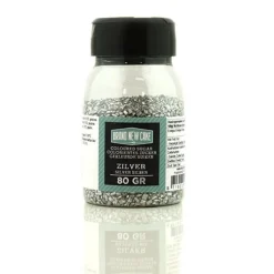 BrandNewCake Gekleurde Suiker Zilver 80gr.