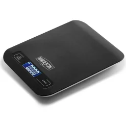 BrandNewCake Keukenweegschaal Zwart 5kg / 1gr