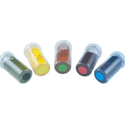 BrandNewCake Kleurpoeder ro/ge/bl/zw/gr. Set/5