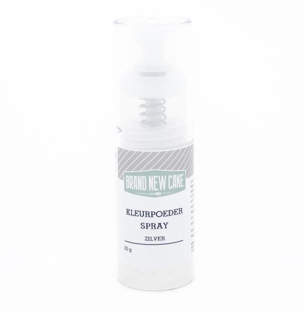 BrandNewCake Kleurpoeder Spray Zilver 10g