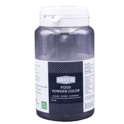 BrandNewCake Kleurpoeder Zwart 25g (vette massa)