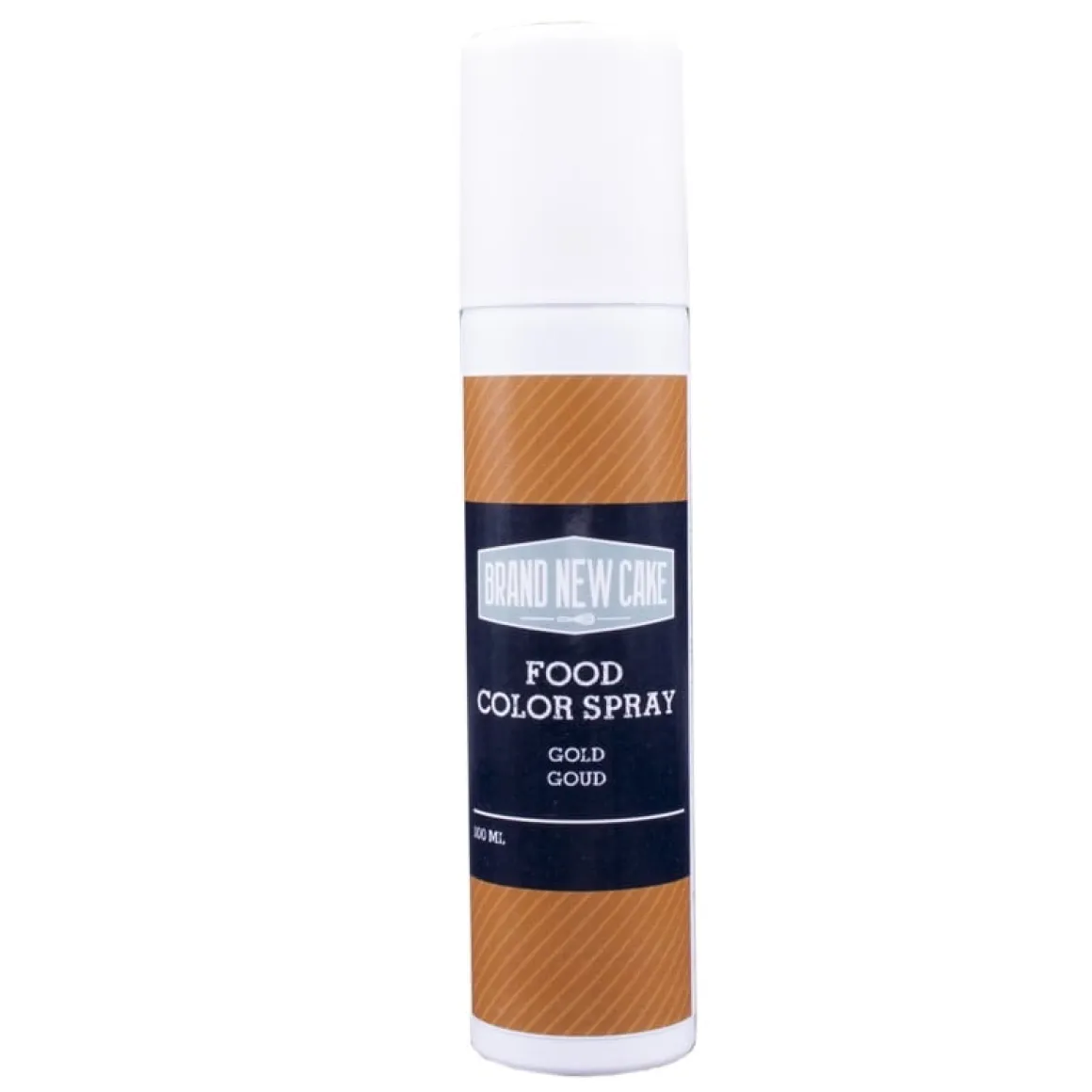 BrandNewCake Kleurspray Metallic Goud 100ml
