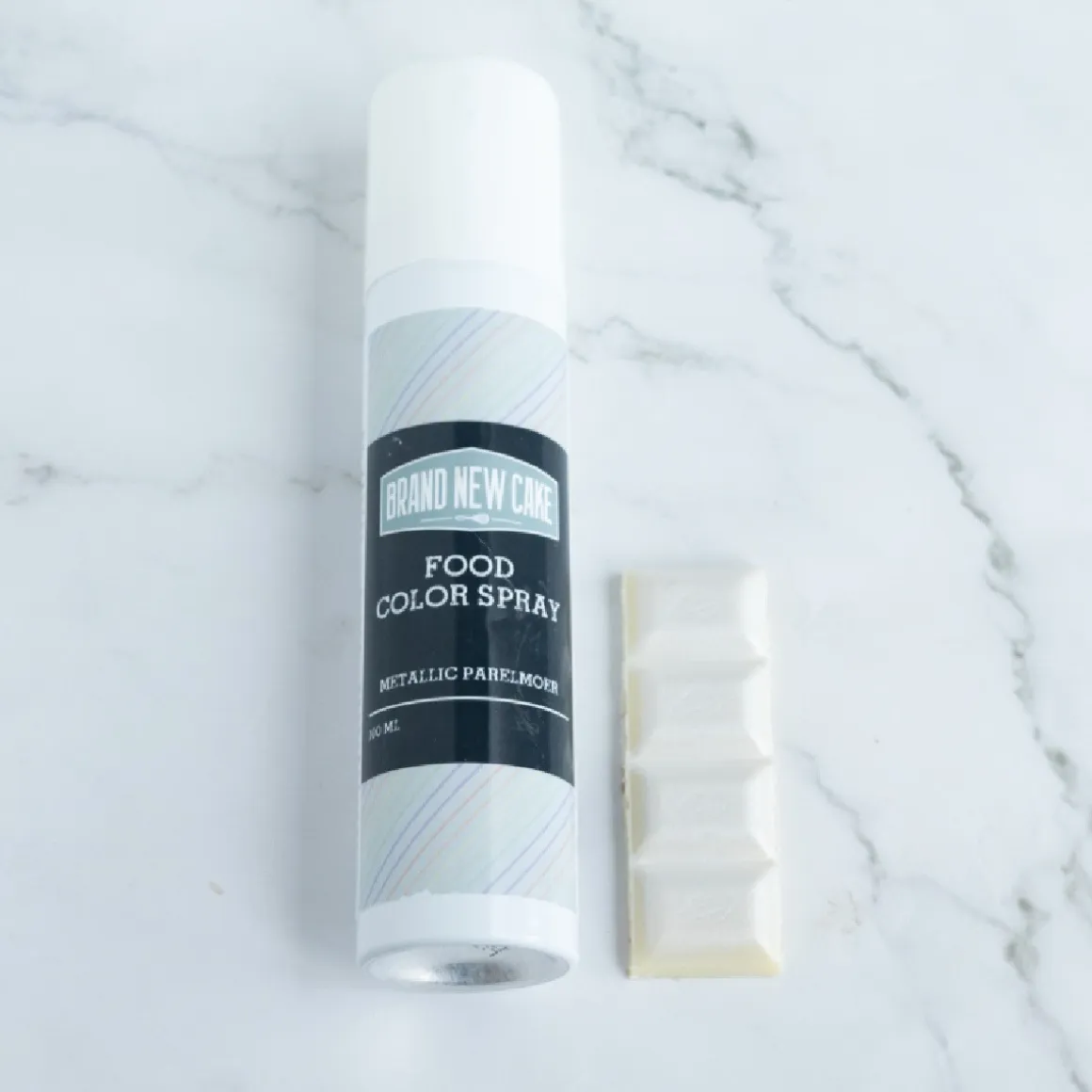 BrandNewCake Kleurspray Metallic Parelmoer 100ml.