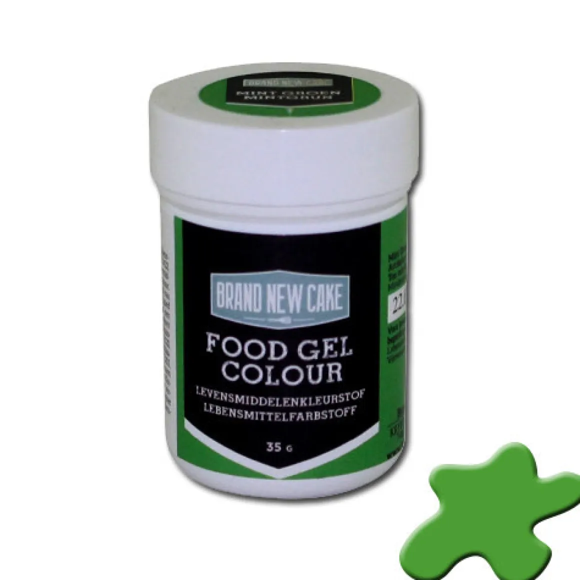 BrandNewCake Kleurstof Gel Mint Groen 35gr