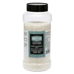 BrandNewCake Mini Confetti Rondjes Wit 4mm 500gr.