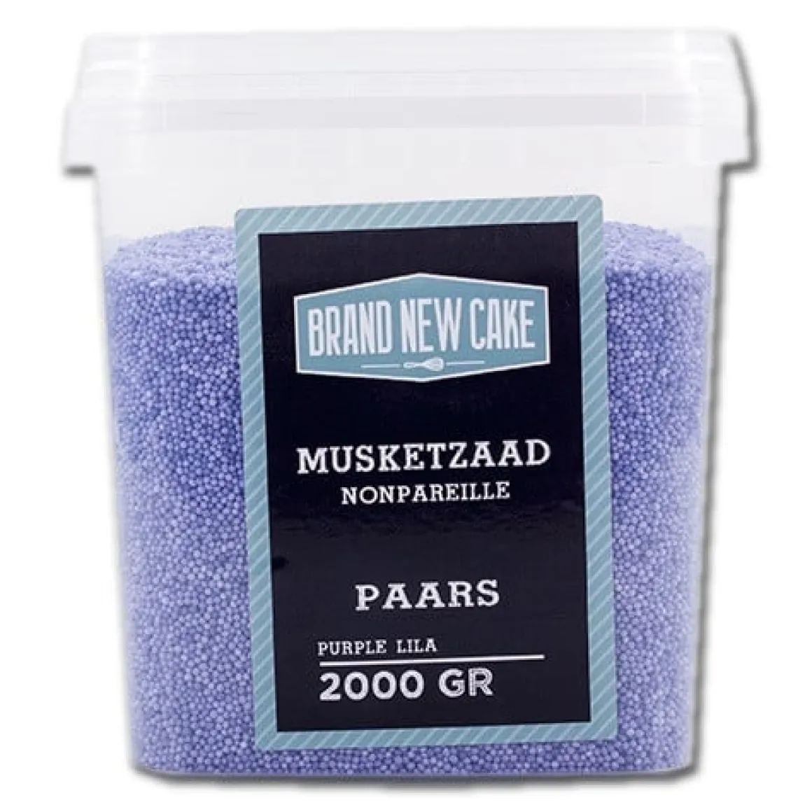 BrandNewCake Musketzaad Paars 2000gr.