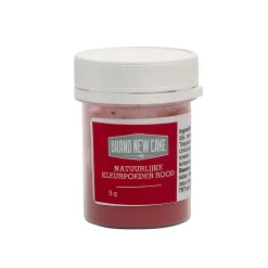 BrandNewCake Natuurlijke Kleurpoeder Rood 5g (vette massa)