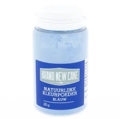 BrandNewCake Natuurlijke Kleurpoeder Blauw 25g (vette massa)