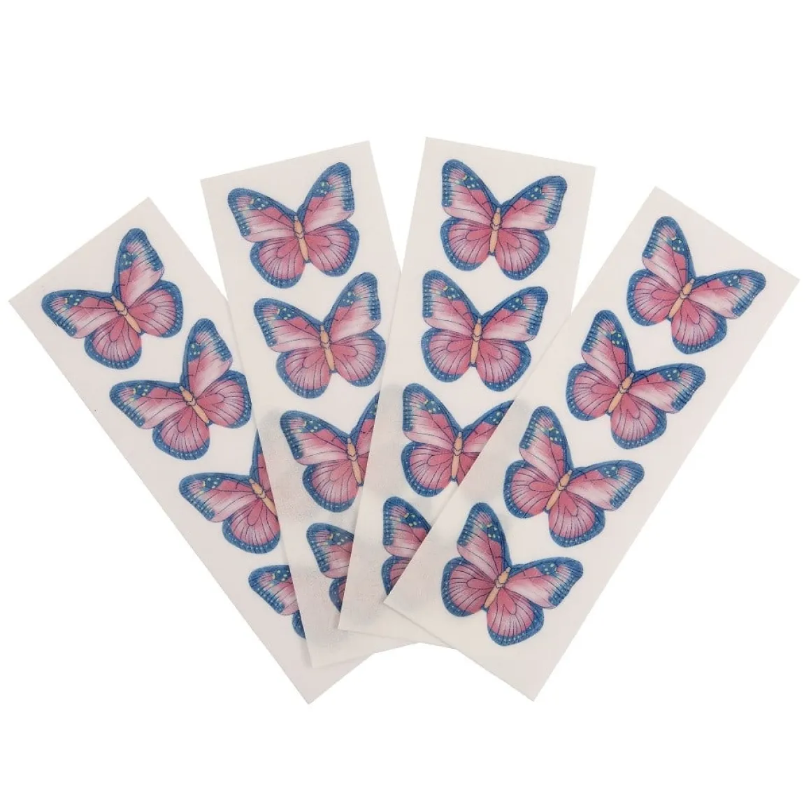BrandNewCake Ouwel Vlinders Roze 16st.