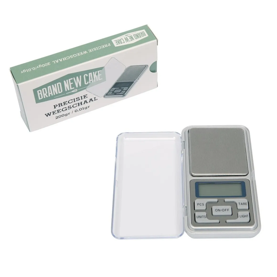 BrandNewCake Precisie Weegschaal 200gr / 0.01gr