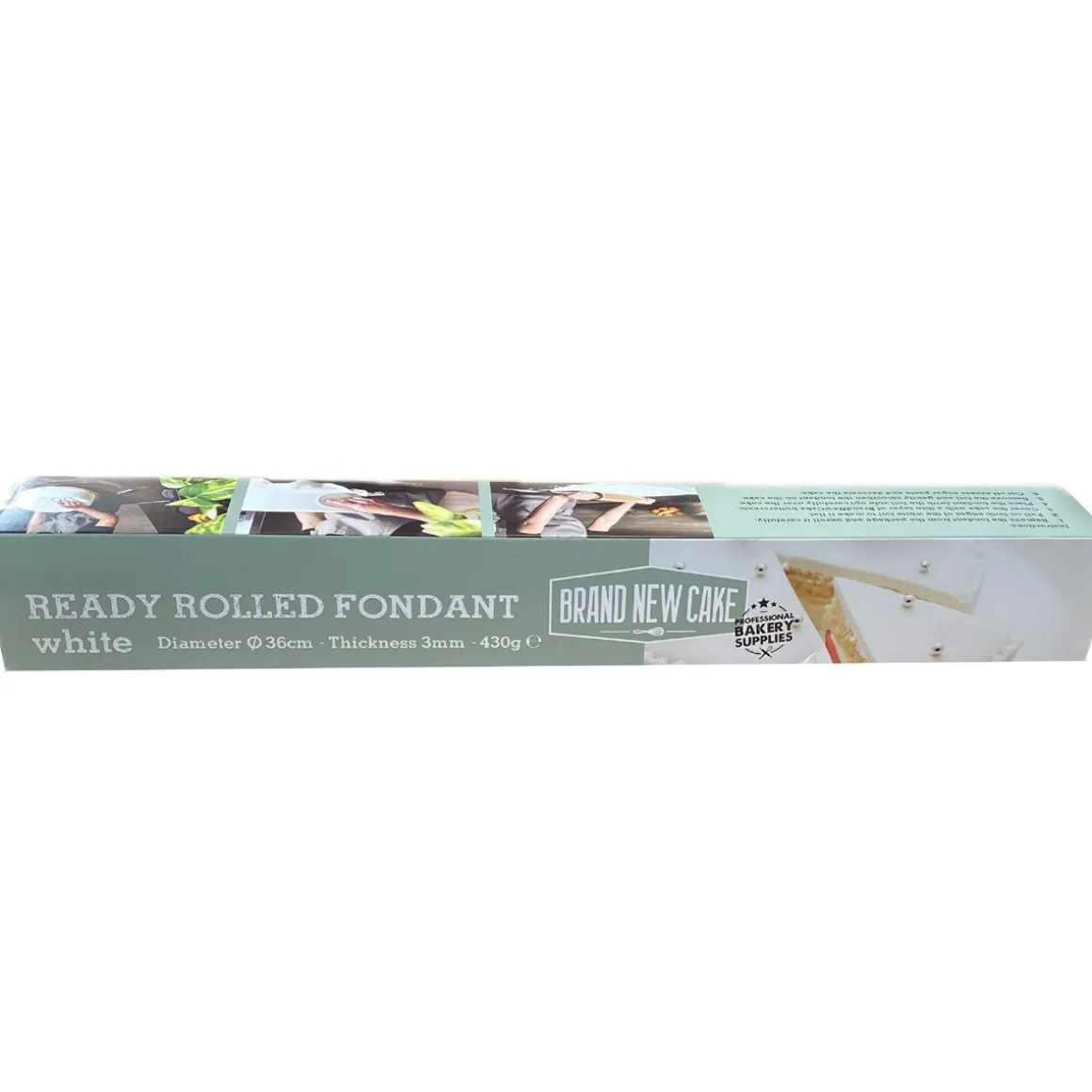 BrandNewCake Ready Rolled Fondant Wit 430g
