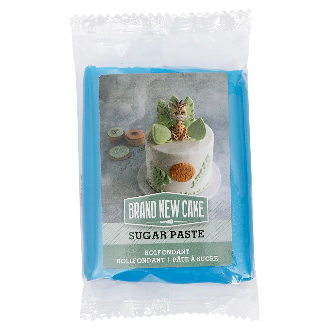 BrandNewCake Rolfondant Blauw 250g