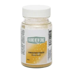 BrandNewCake Sneeuwsuiker Pearl Goud 25g