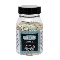 BrandNewCake Sprinkles Flower Happiness 80gr.