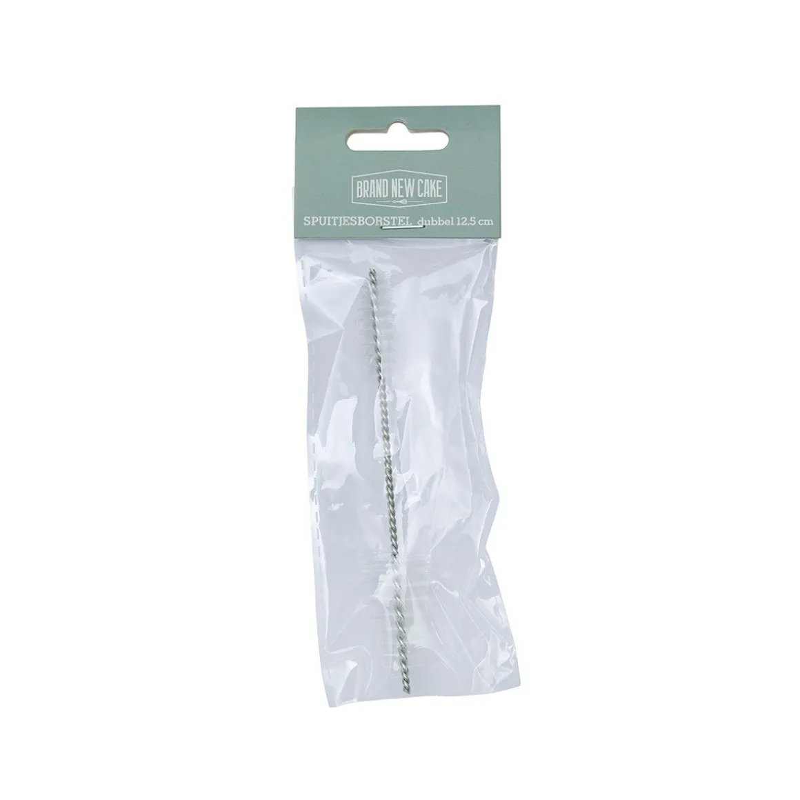 BrandNewCake Spuitjesborstel Dubbel 12,5cm