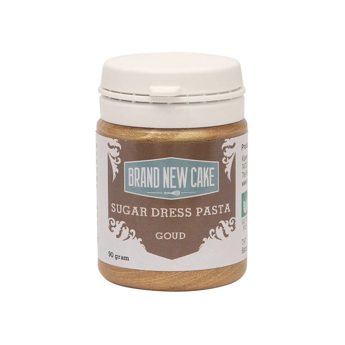 BrandNewCake Sugar Dress Pasta Goud 90g